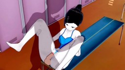 Wii Fit Trainer Fucks After Workout