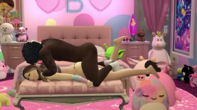Can't Just Be Friends--- (Lashley sleeps over and things get hot)